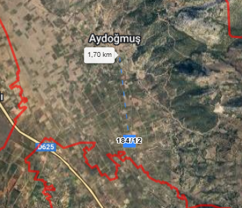 ISPARTA KEÇİBORLU AYDOĞMUŞ MAH. 2.456M² TARLA SATILIK - ISPARTA KEÇİBORLU fotoğraf 2
